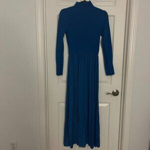 Blue Thea Twofer Anthropologie Sweater Dress